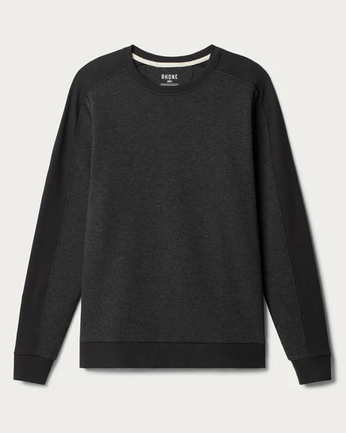 Heritage Midweight Crewneck Sweatshirt - Black Hthr