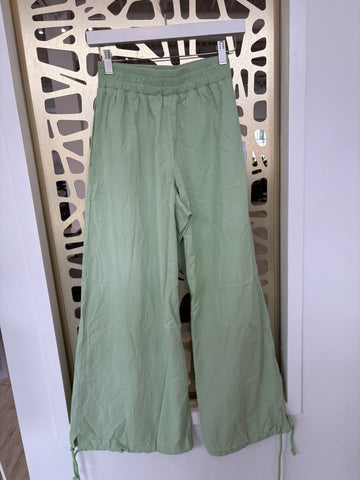 Voile Parachute Pants - Aloe Vera