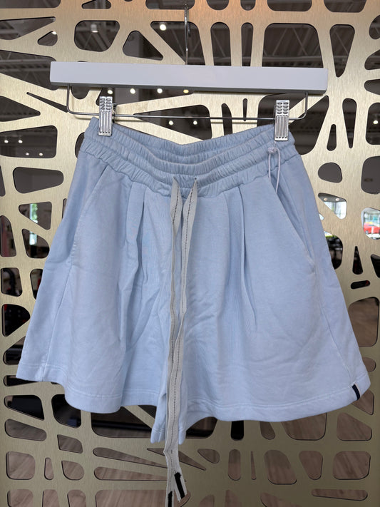 Softest Fleece Drawstring Short - Blue Haze