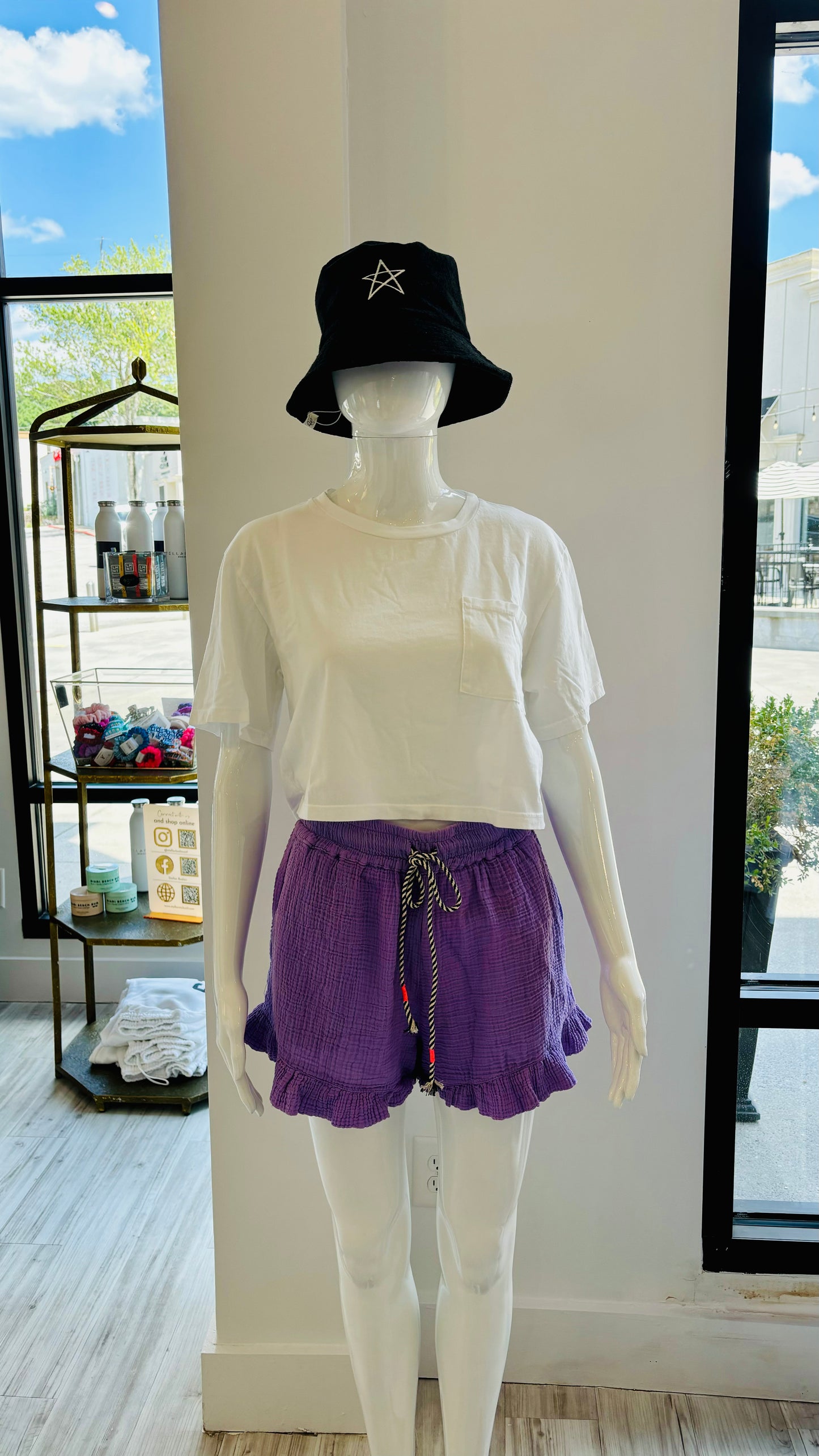 Flutter Short - Dark Lavender