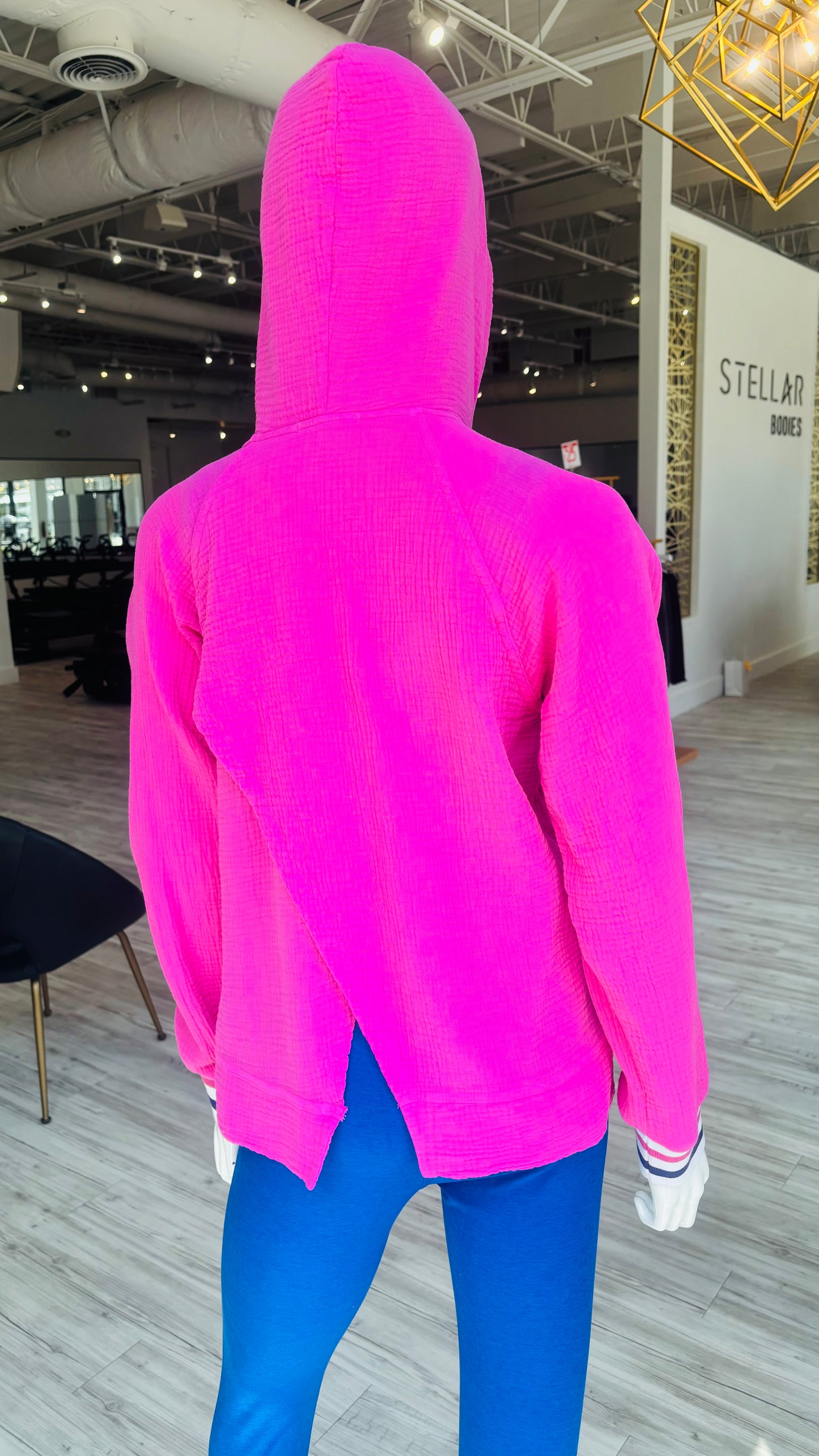 Hoodie Popover - Pink