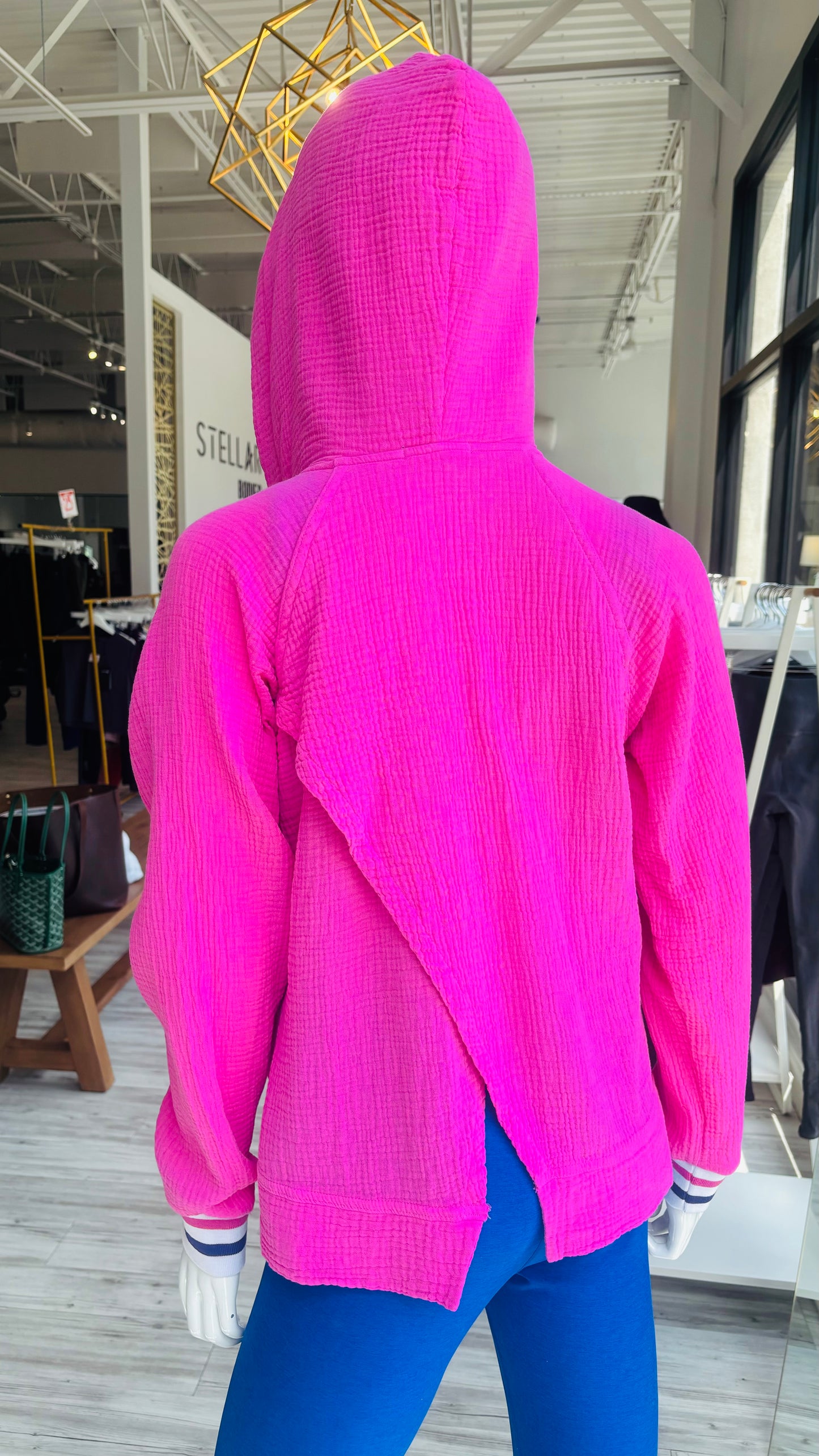 Hoodie Popover - Pink