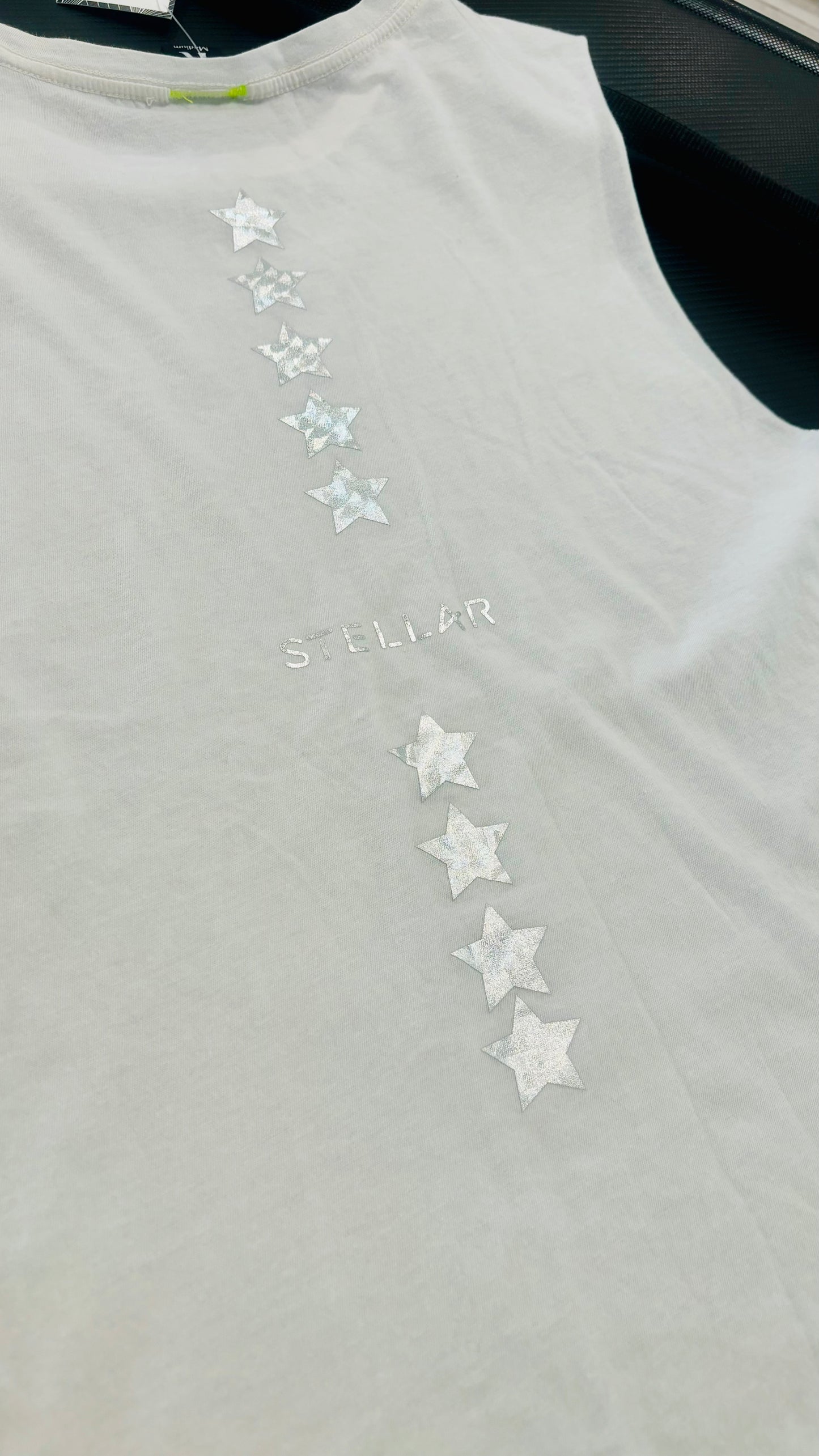 Stellar Featherweight Silver Foil Stars Tank