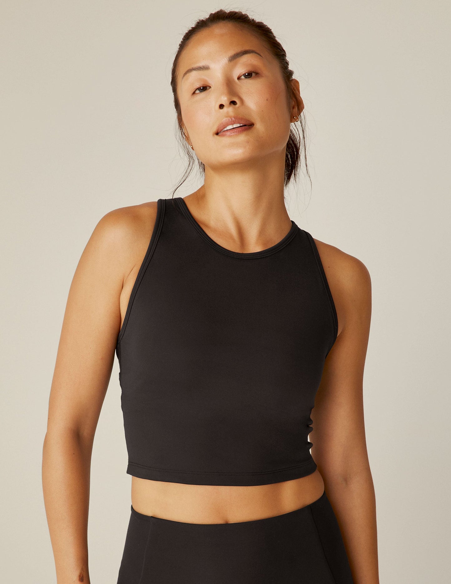 POWERBEYOND™ Strive Cropped Tank - Black