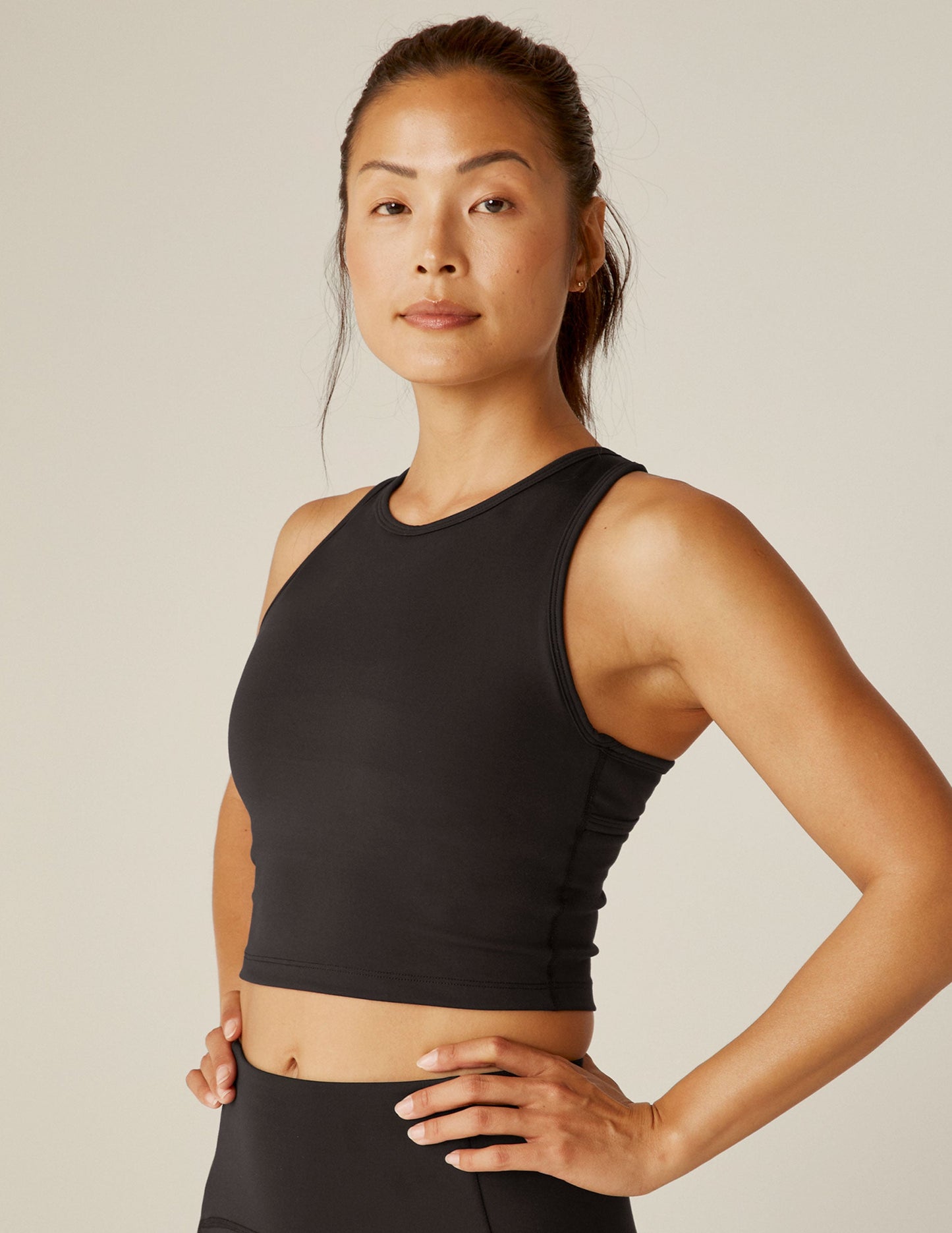 POWERBEYOND™ Strive Cropped Tank - Black