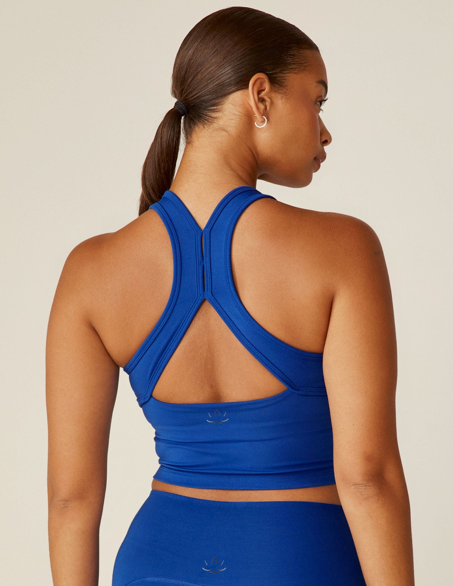 POWERBEYOND™ Strive Cropped Tank - Marine Blue