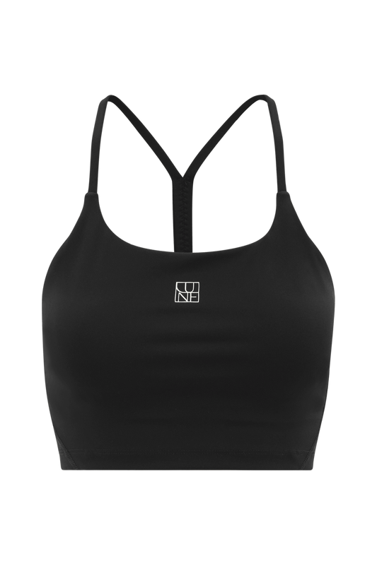 River Lift Racerback Bra - Black