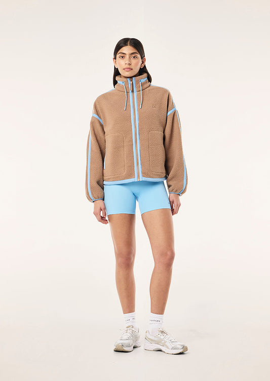 Lennon Sherpa Jacket - Caramel