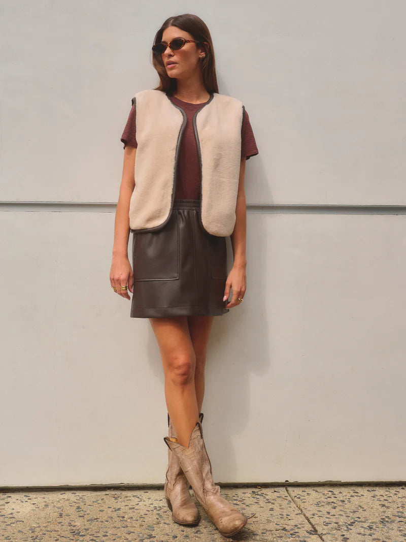 Faux Fur Vest - Tutu