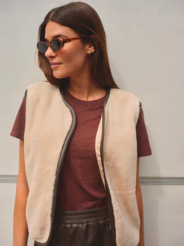 Faux Fur Vest - Tutu