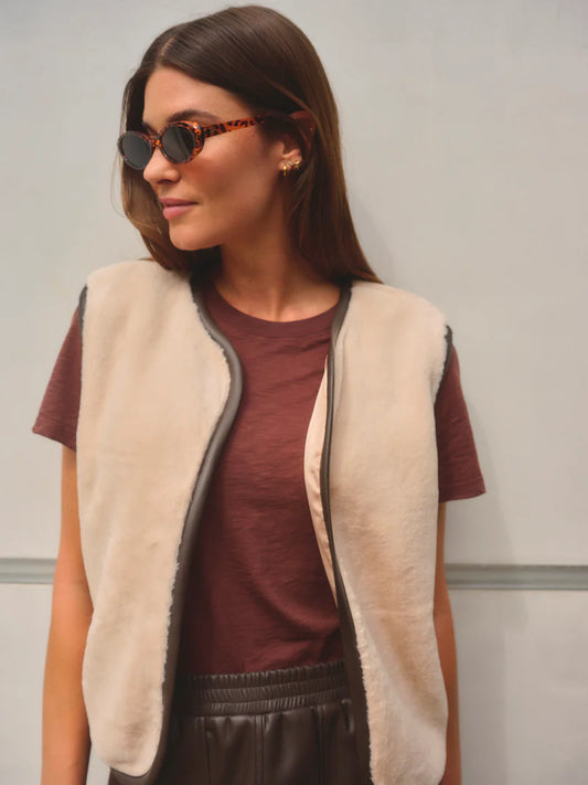 Faux Fur Vest - Tutu