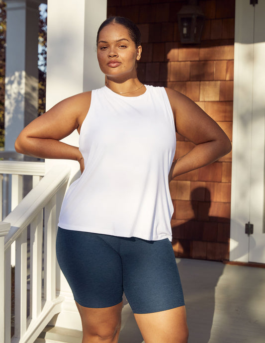 Featherweight Rebalance Tank - Cloud White