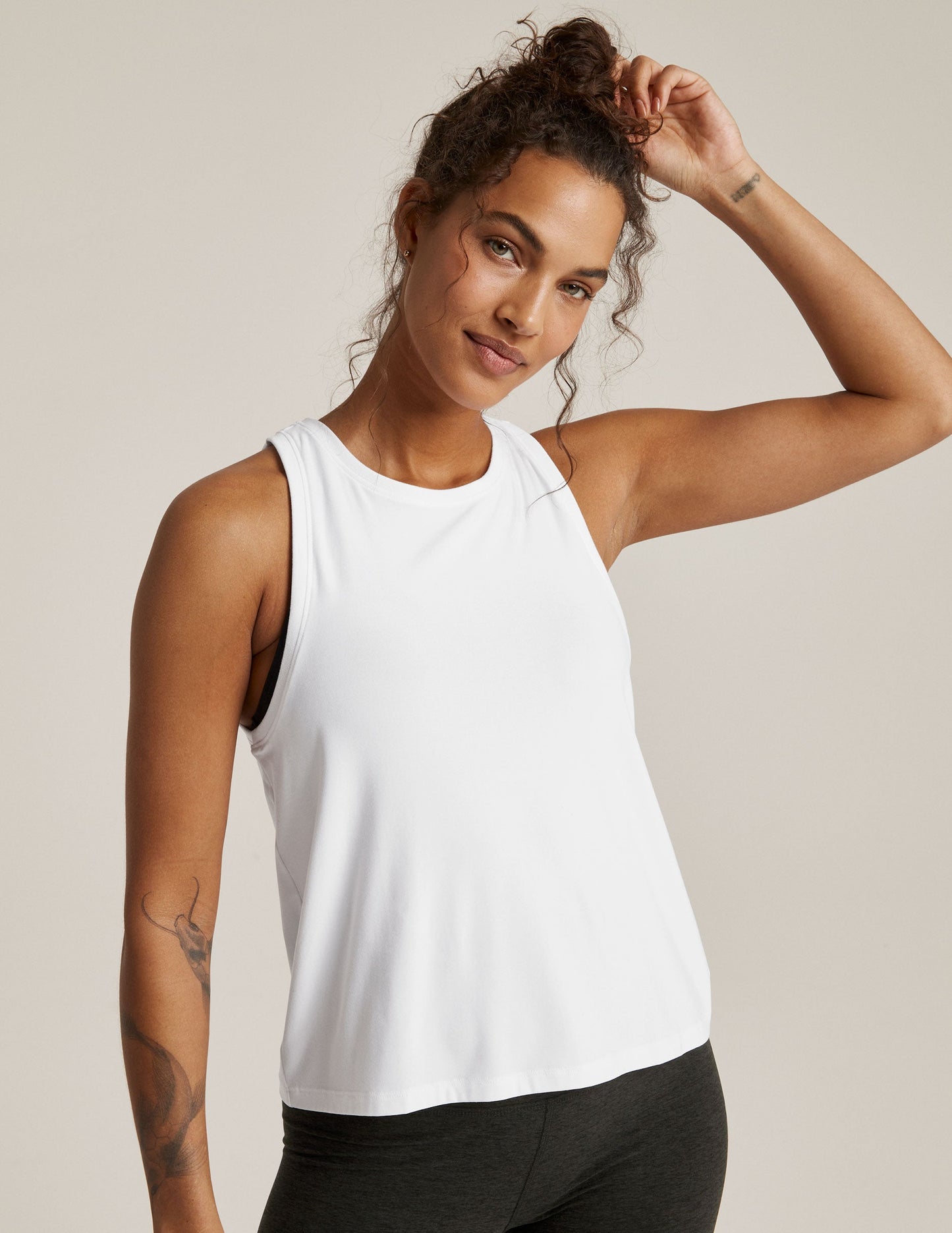 Featherweight Rebalance Tank - Cloud White