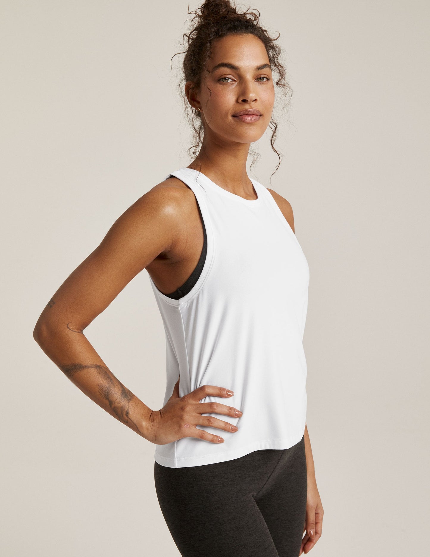 Featherweight Rebalance Tank - Cloud White