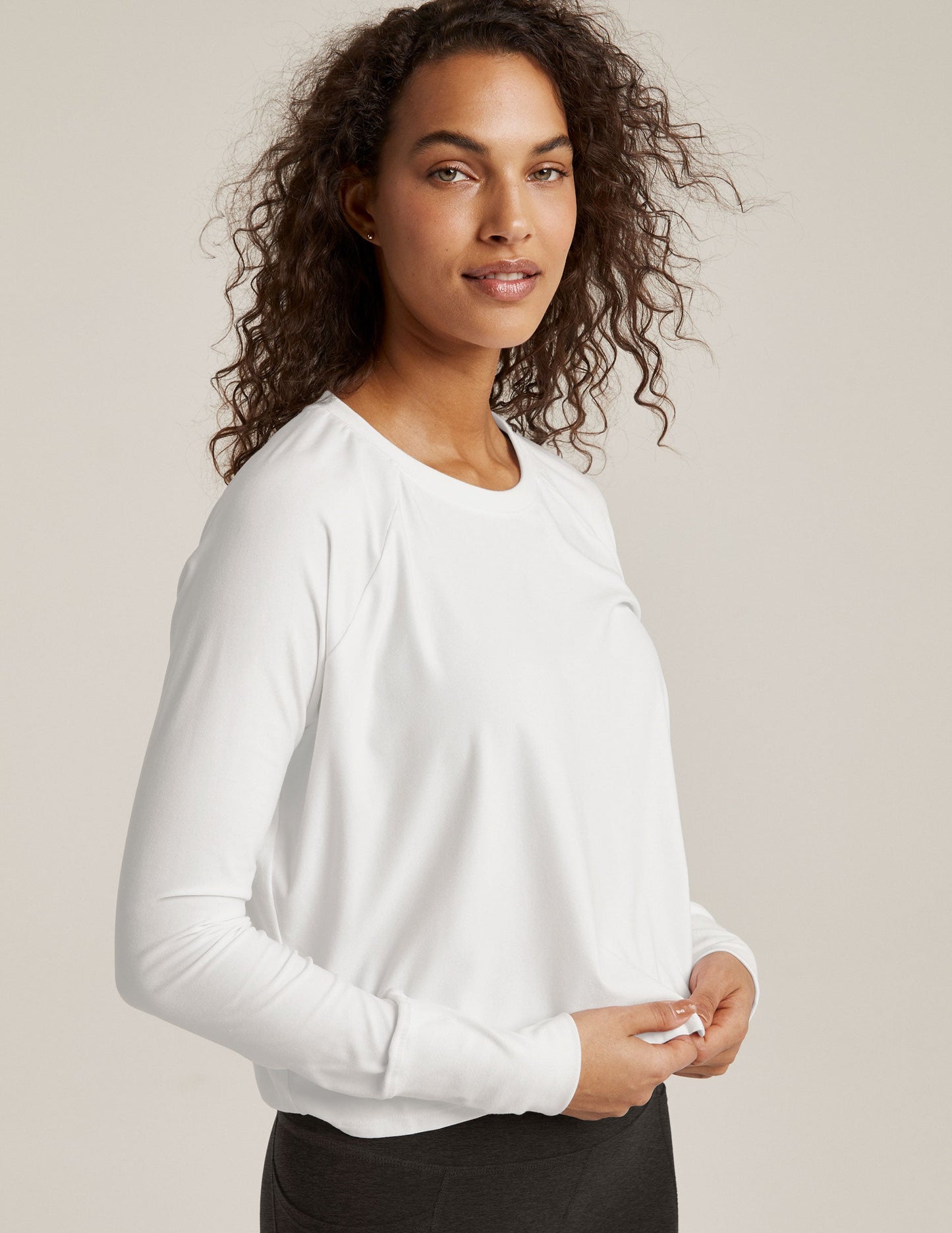 Featherweight Daydreamer Pullover - Cloud White