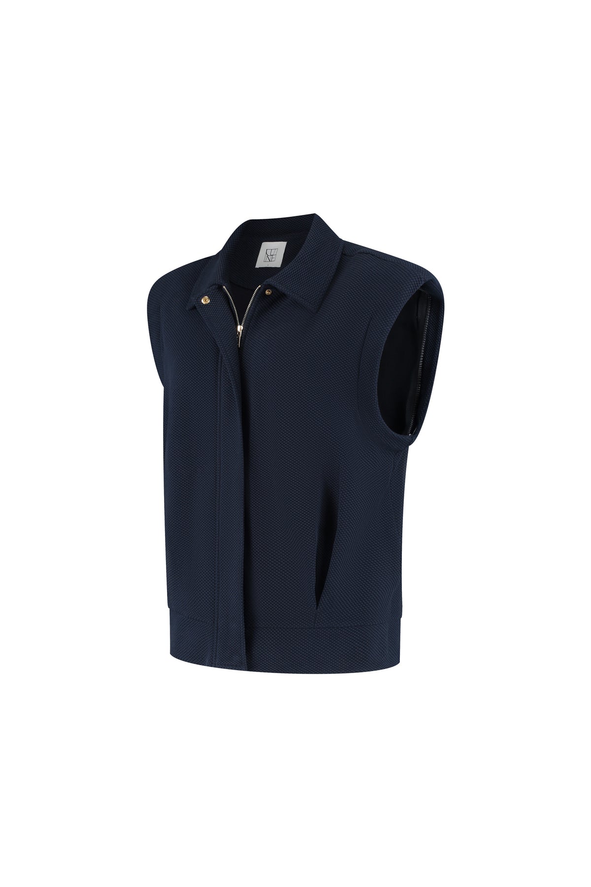Moon Classic Jacket W Removable Sleeves - DarkBlue