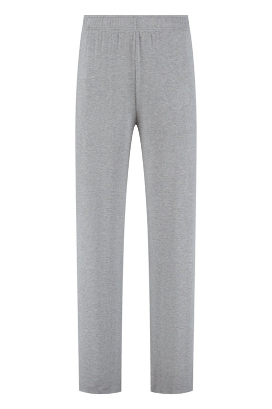Mila Straight Pants - Grey Melange