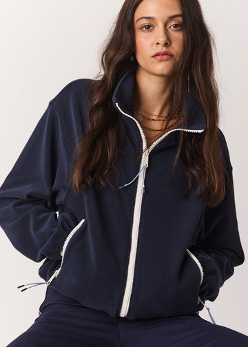 Sol Fleece Jacket - Navy