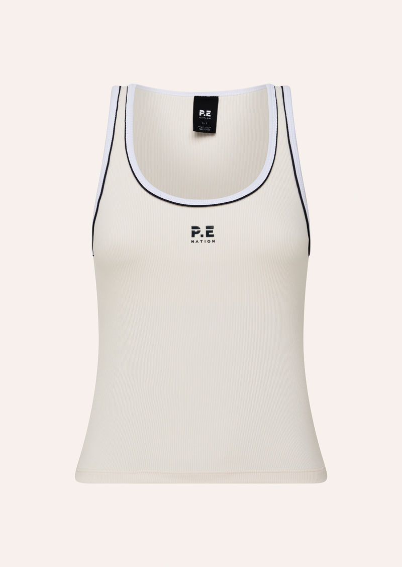 Nexus Rib Tank - Whisper White