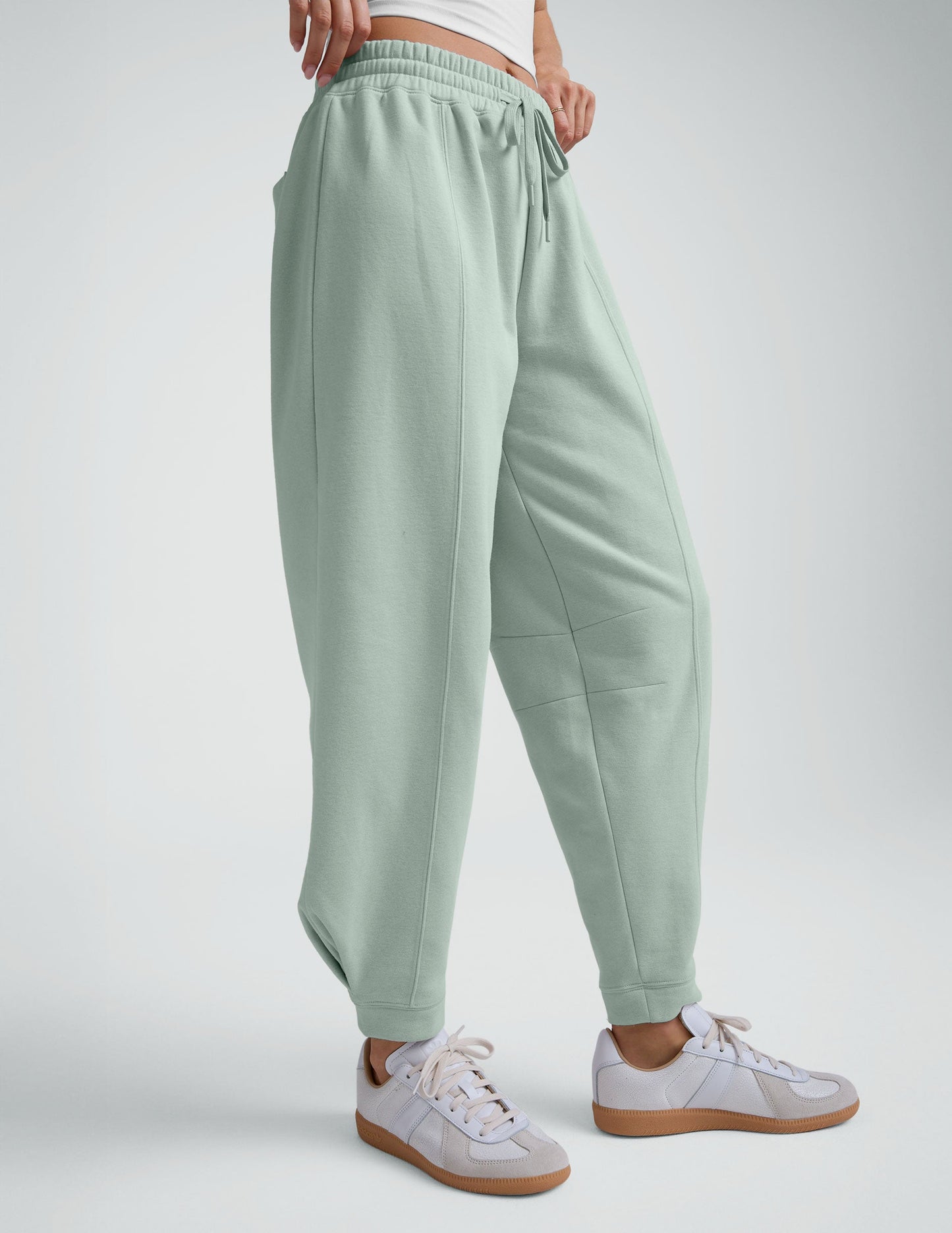 Luxefleece Barrel Sweatpant - Pale Blue