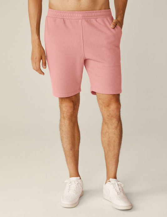 Mens Fresh Cut Sweat Short - Clay Pink