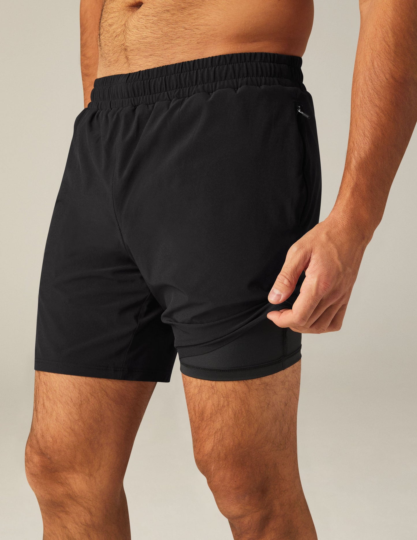 Mens Pivotal Men's Performance Lined Short - Black