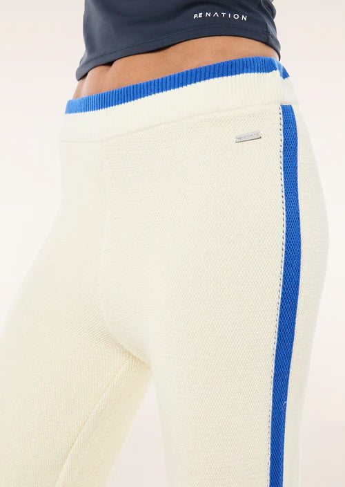 Odyssey Knit Pant - Whisper White