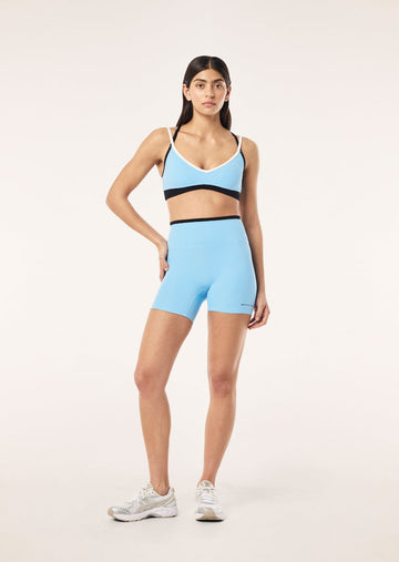 Paramount Sports Bra - Alaskan Blue/Black