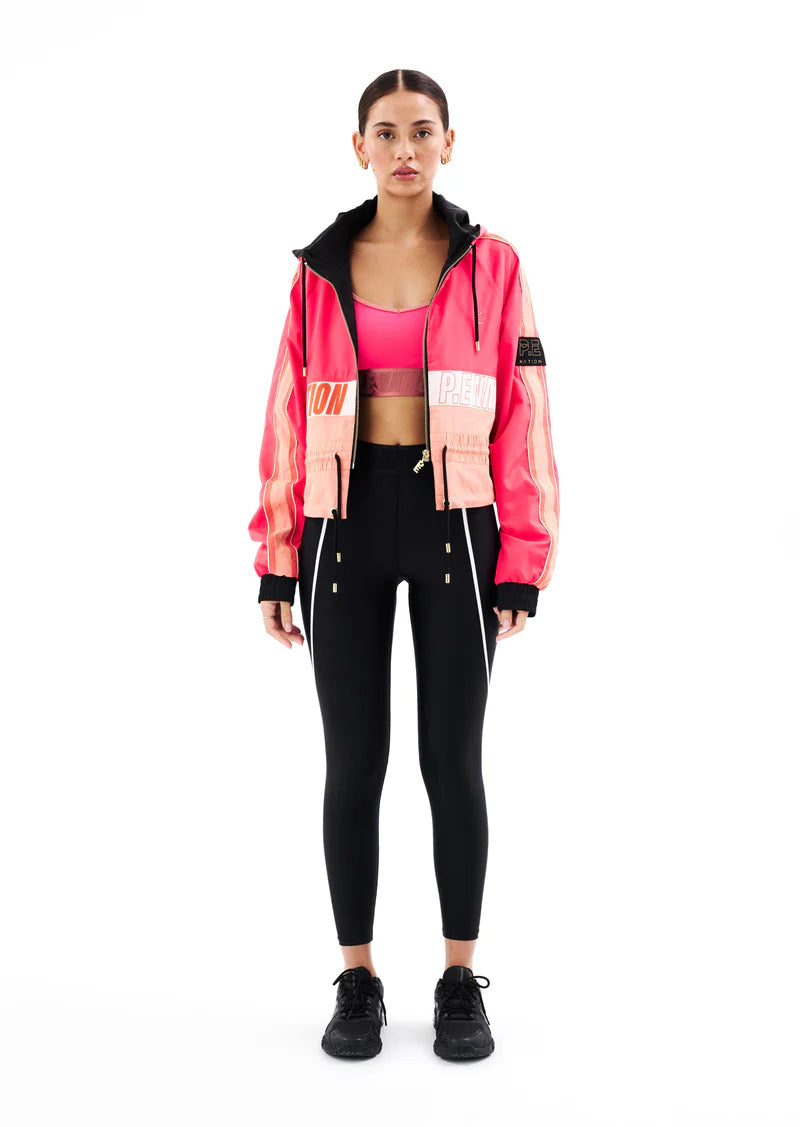 Cropped Man Down Jacket - Diva Pink