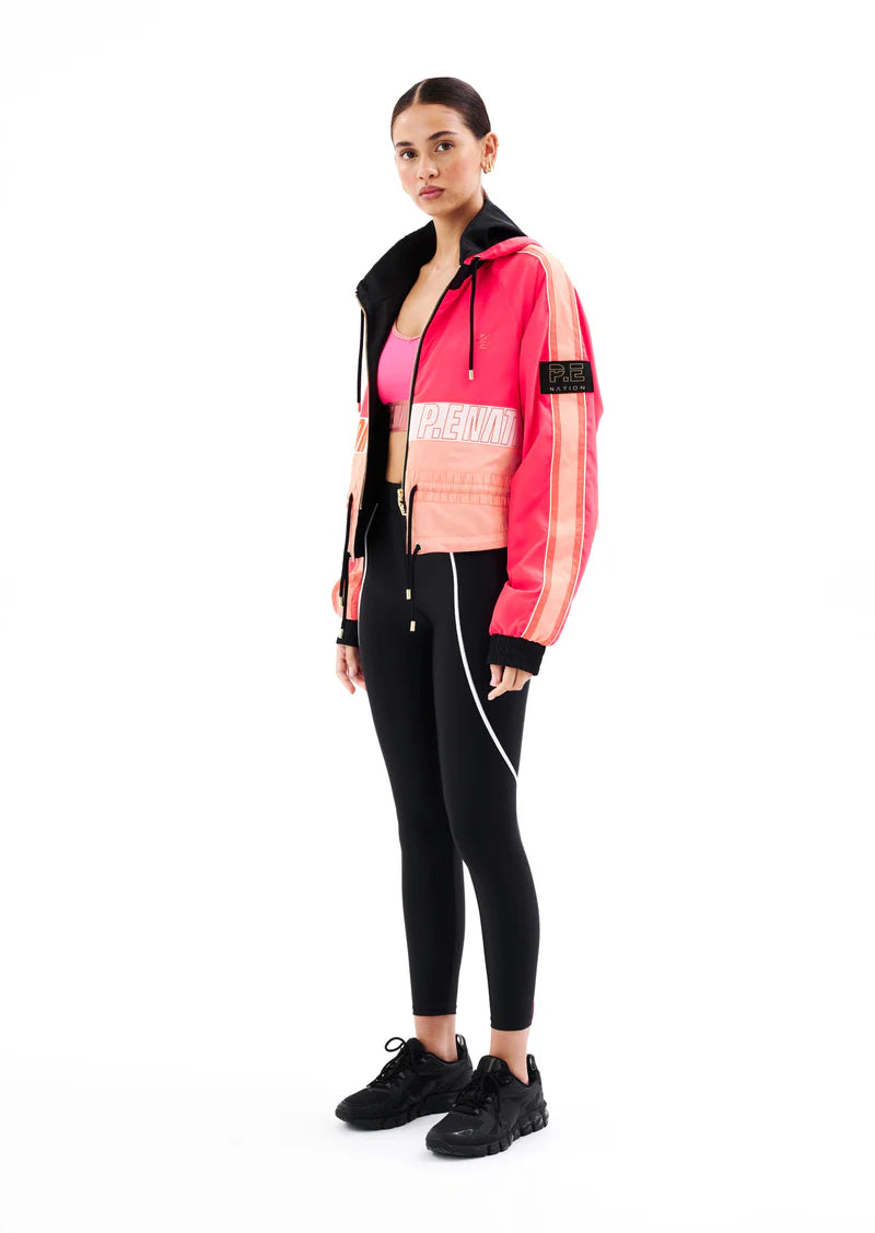 Cropped Man Down Jacket - Diva Pink