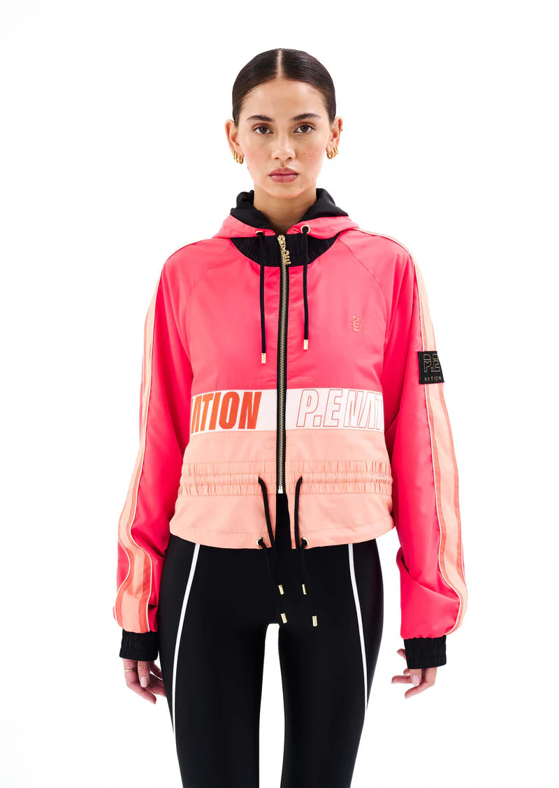 Cropped Man Down Jacket - Diva Pink