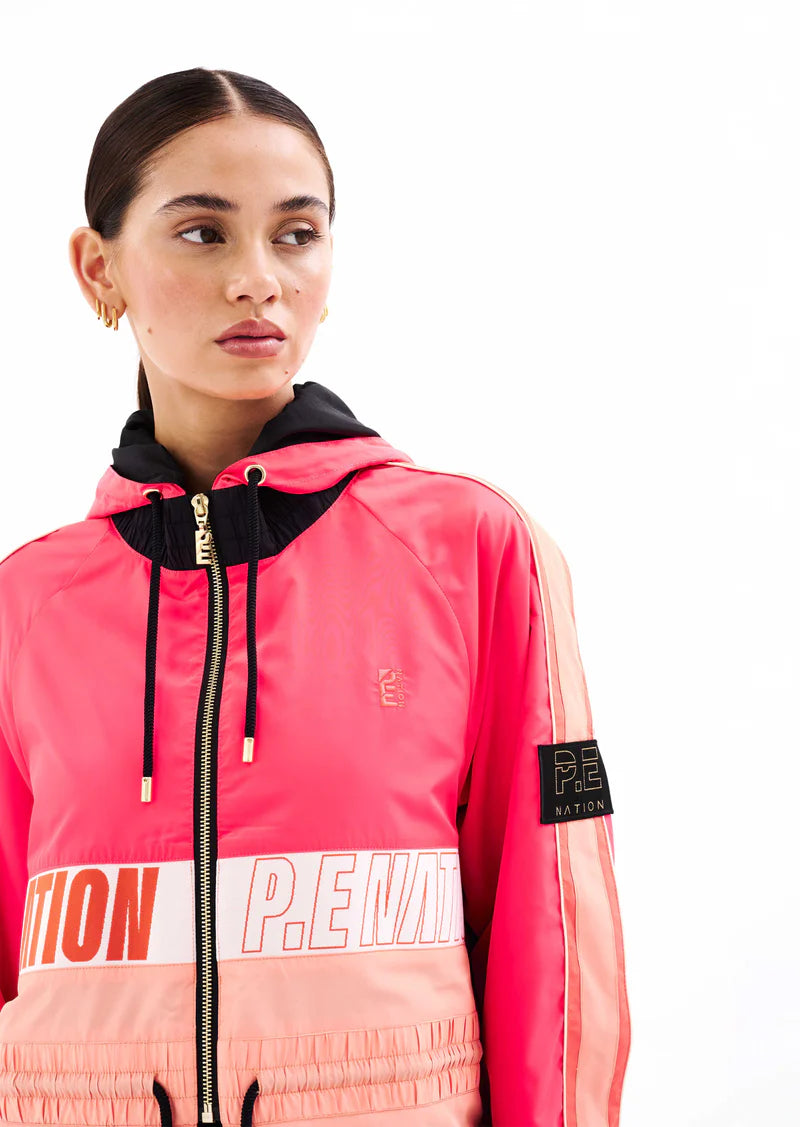 Cropped Man Down Jacket - Diva Pink