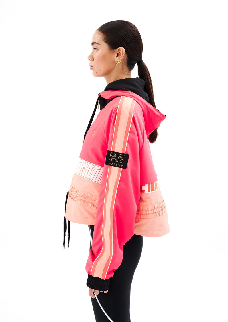 Cropped Man Down Jacket - Diva Pink