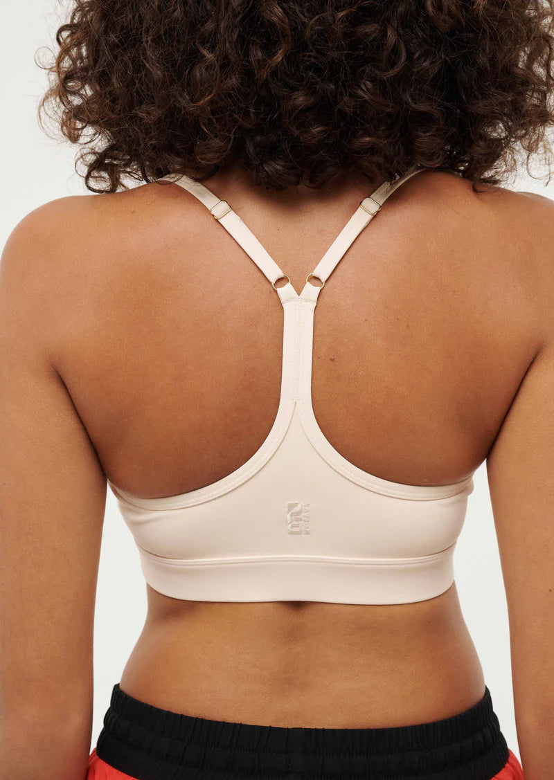 Reform Sports Bra - Pearled Ivory