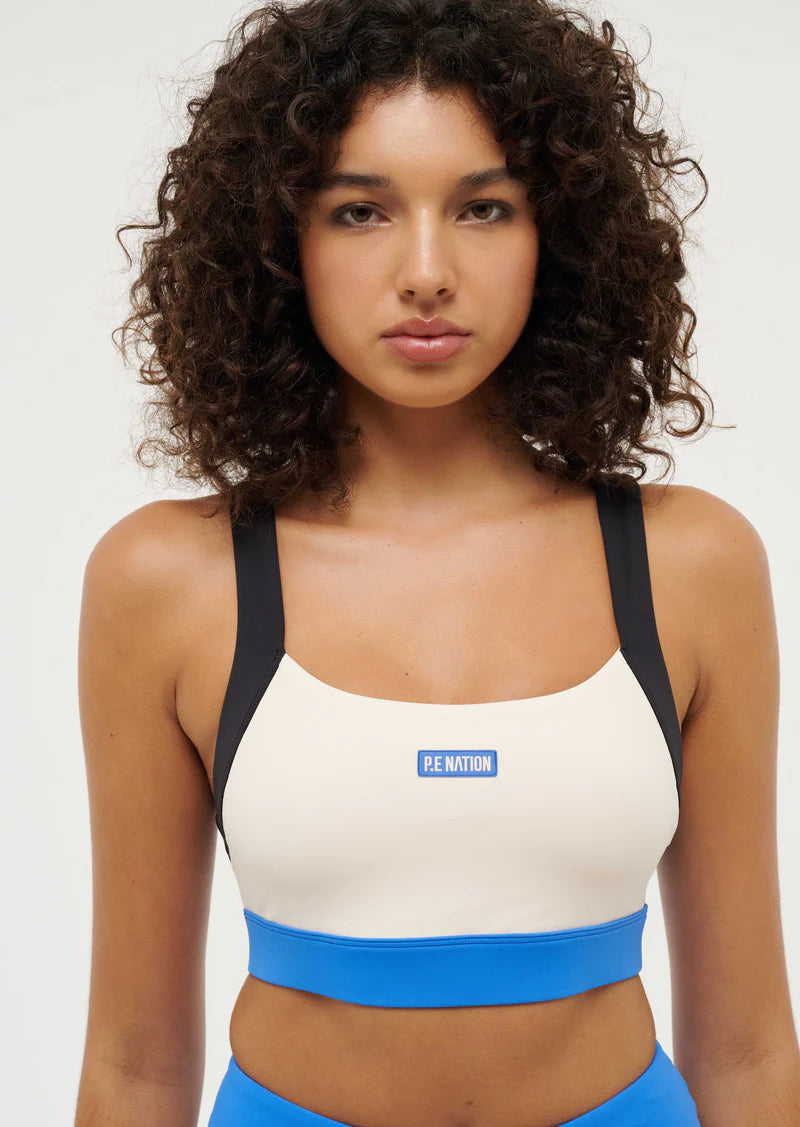 Reaction Time Sports Bra - Pearled Ivory