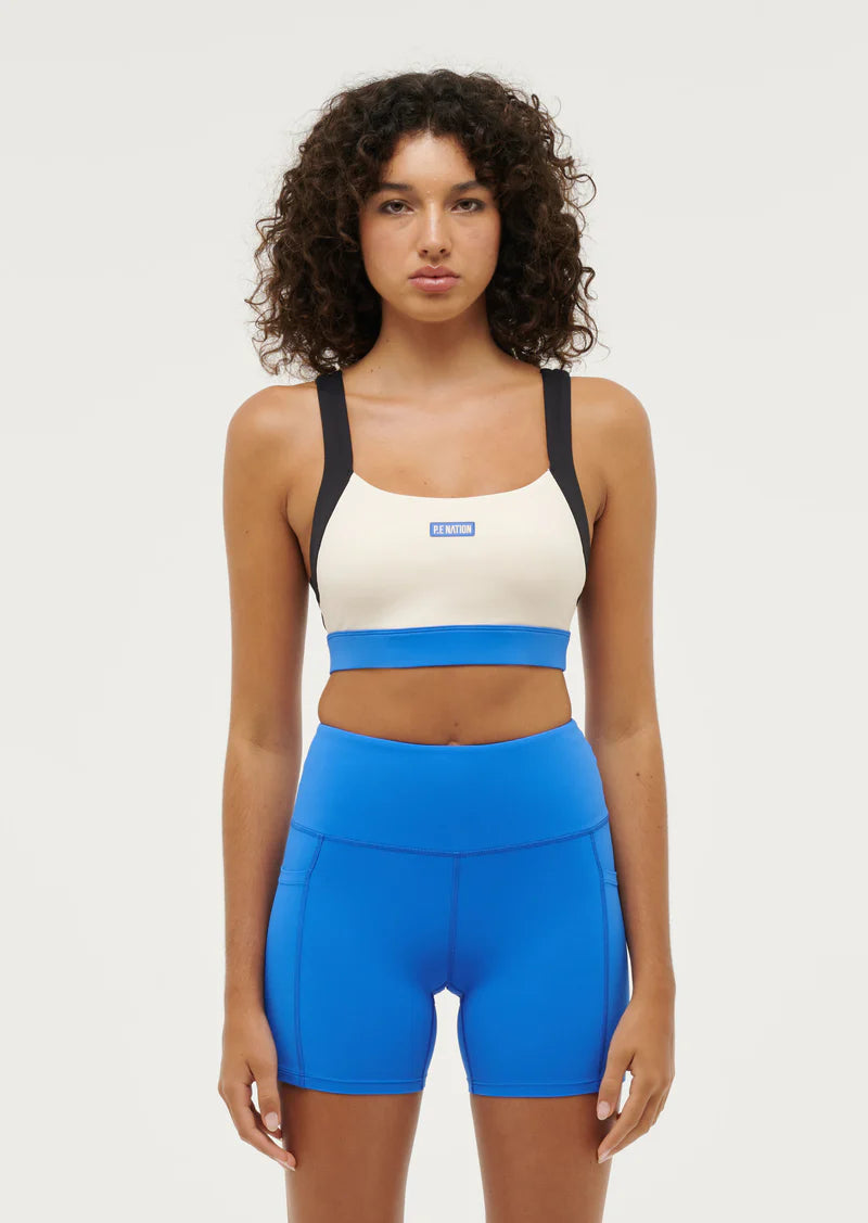 Reaction Time Sports Bra - Pearled Ivory