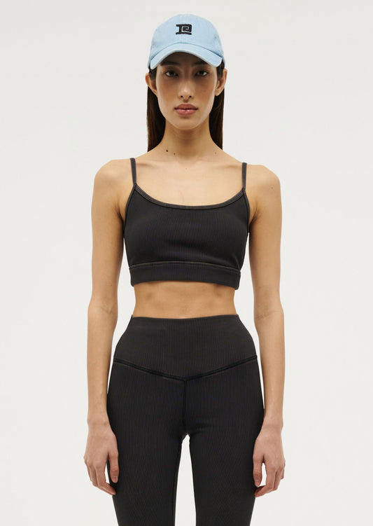 Actualise Sports Bra - Washed Black