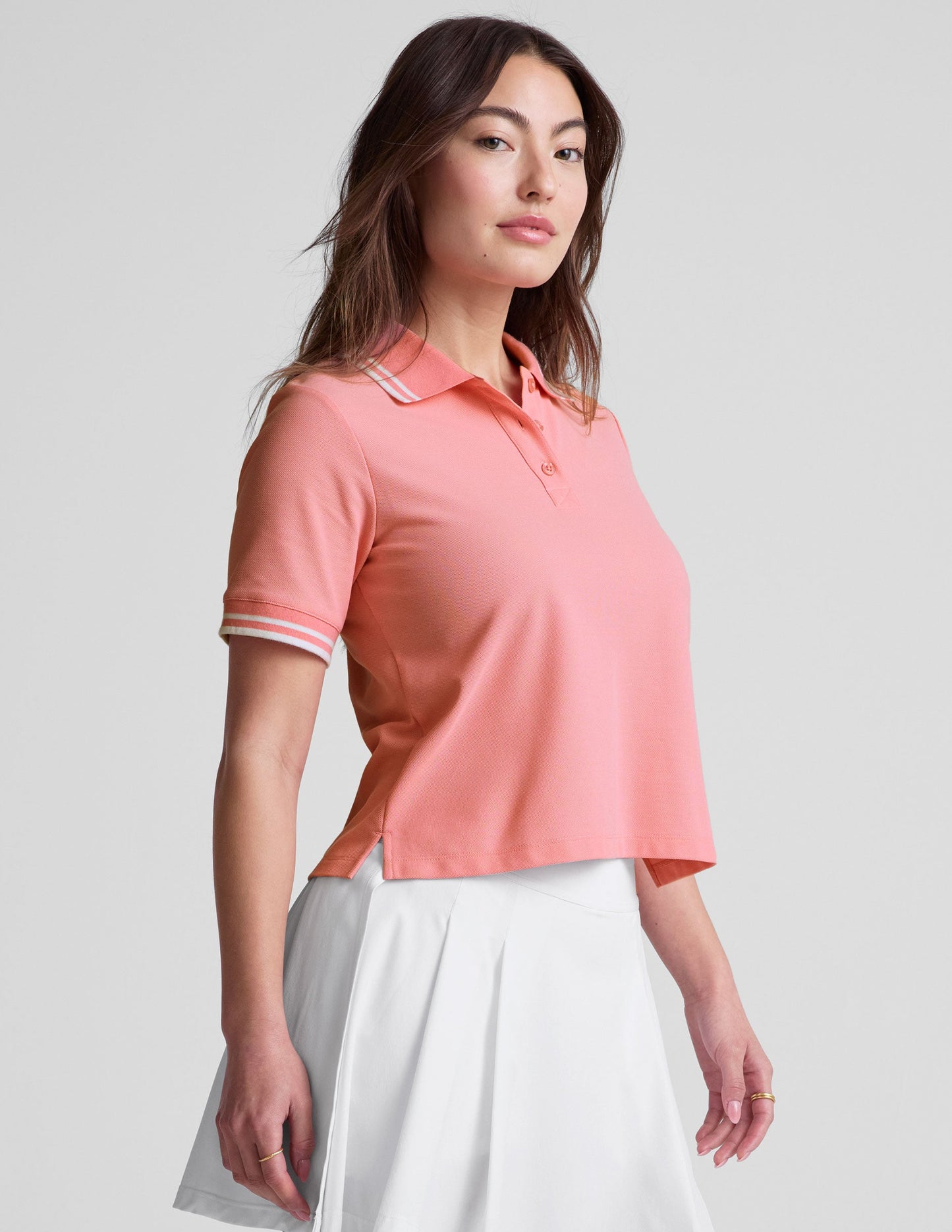 Country Club Polo Tee - Pink Play