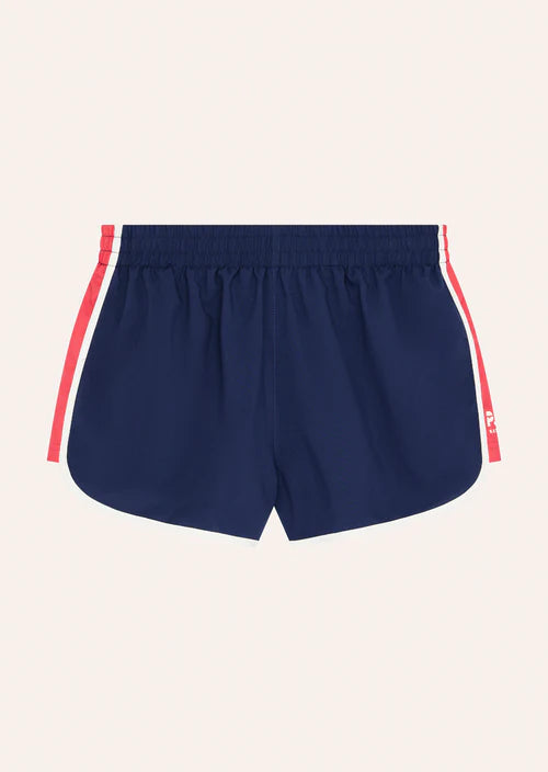 pe nation Preset Short Dark Navy Strawberry accent line