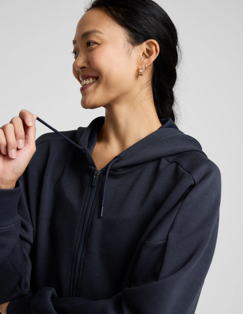 Softspring Full Zip Hooded Jacket - Nocturnal Navy