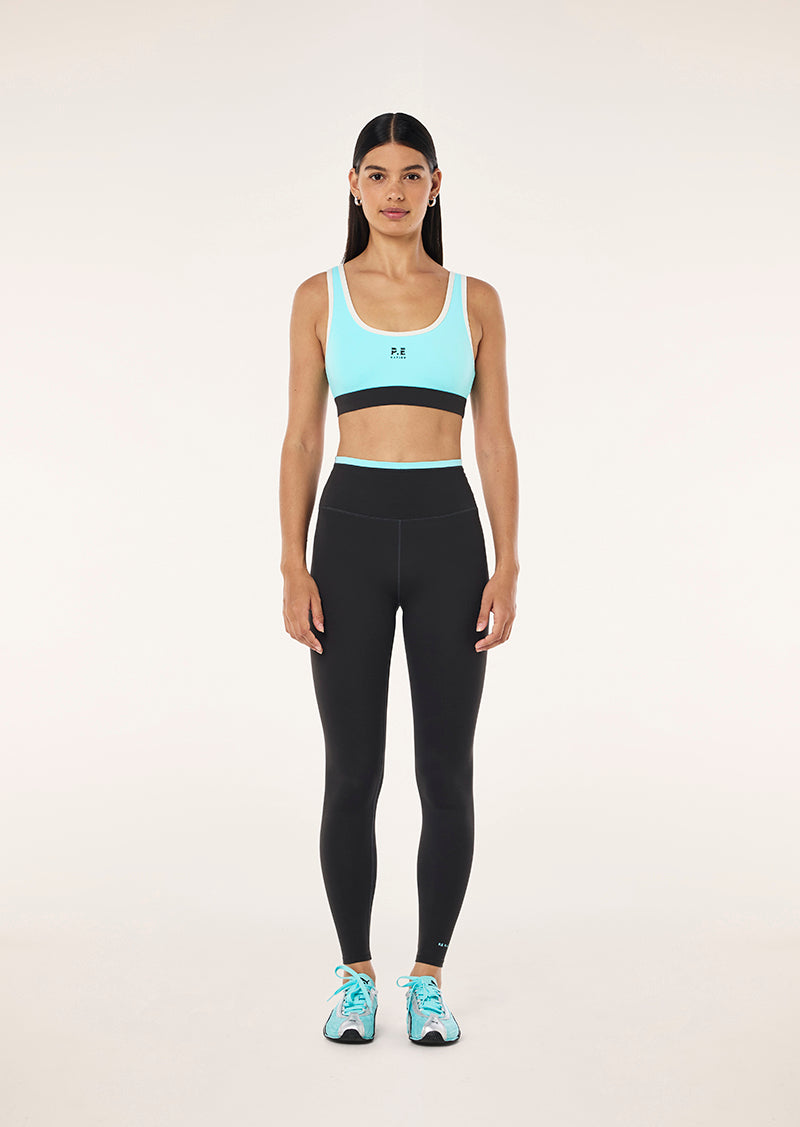 Pursuit Sports Bra - Aqua
