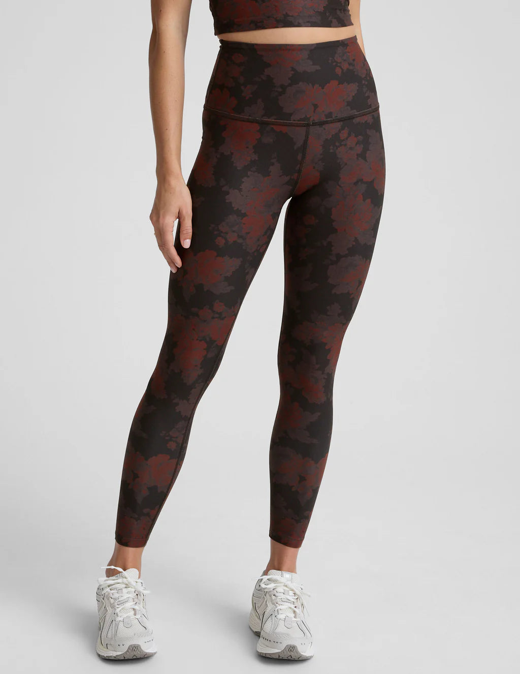 SoftMark High Waisted Midi Legging - New Romantics