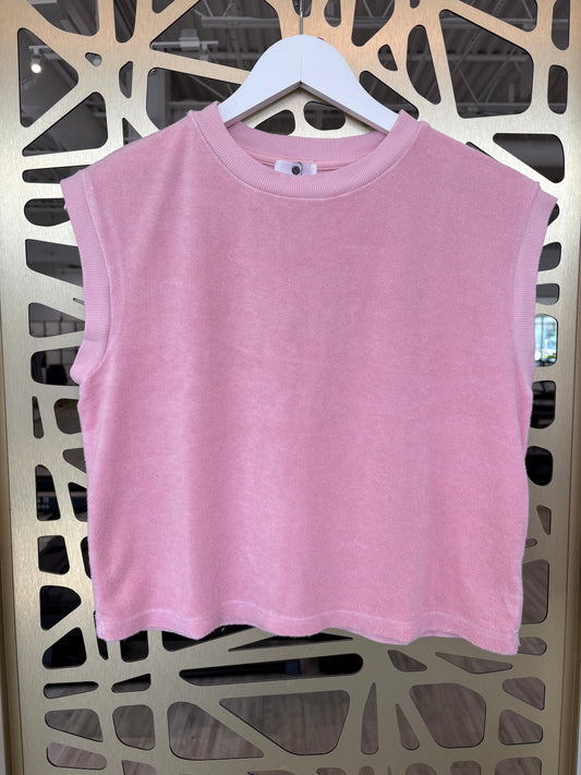 Muscle Tank - Faded Pink