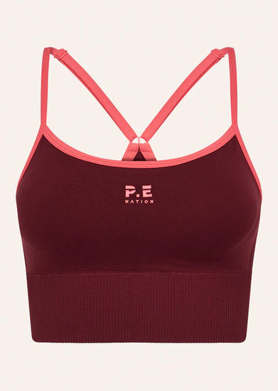 Release Seamless Tank top racerback Cabernet Strawberry promo image