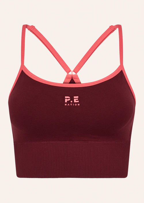 Release Seamless Tank top racerback Cabernet Strawberry promo image