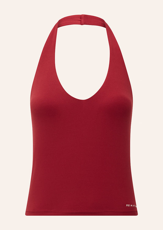 Reset Halter Tank - Cherry
