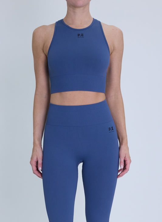 Restore Seamless Tank - Vintage Indigo