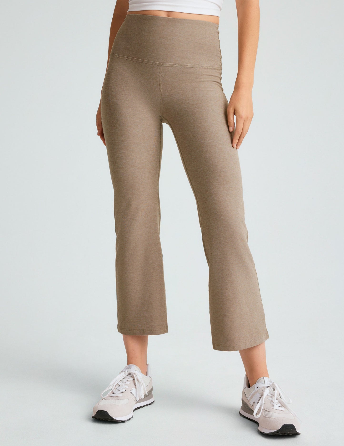 Spacedye Retro Cropped Pant - Birch Heather