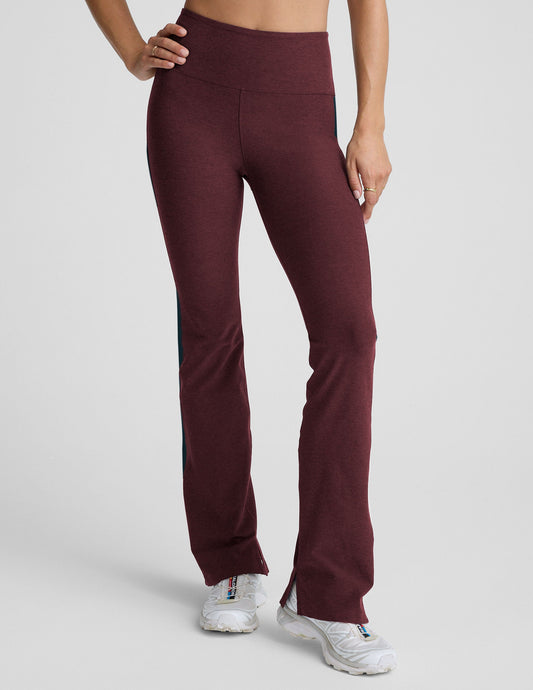 SD Gemini Side Slit Pant - MidnightBurgundyHthr