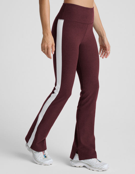 SD Gemini Side Slit Pant - MidnightBurgundyHthr
